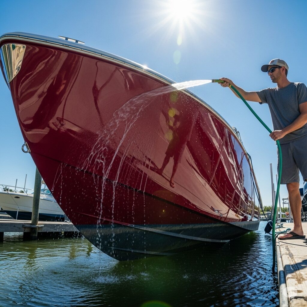 boat washing