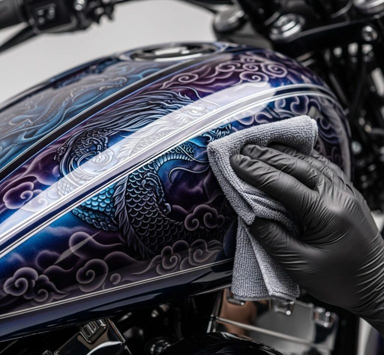 motorcycle detailing