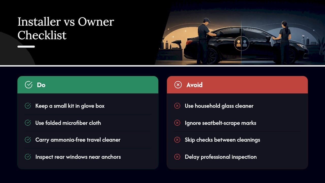 What Installers Notice That Most Owners Miss — overview diagram